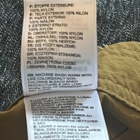 The North Face women's pants 8 nylon tan hiking gorpcore - Picture 13 of 13